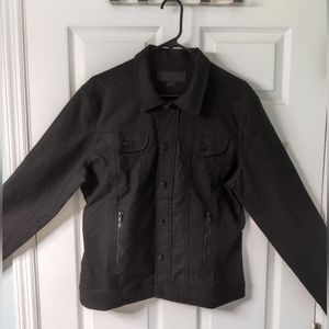 Triumph Over Tragedy Men’s Carry on Trucker Jacket Black Medium